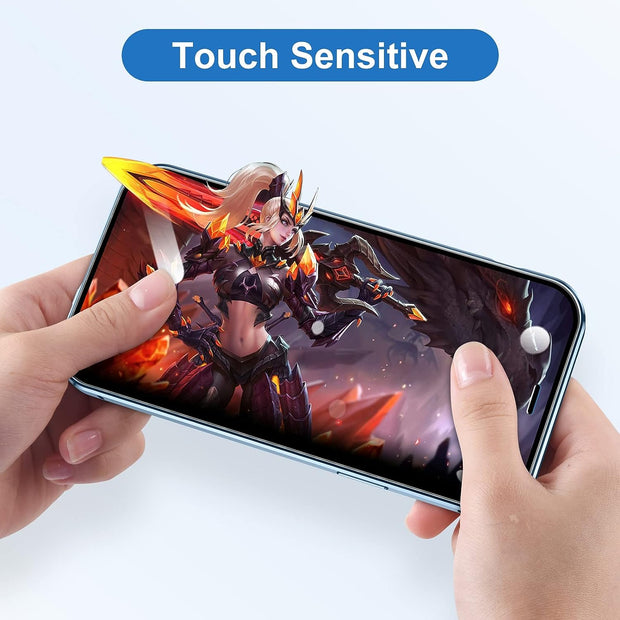 Full Body 360 Double-Sided Tempered Glass Case with Aluminum Frame & Strong Magnetic Cover Lock & Lens Protector