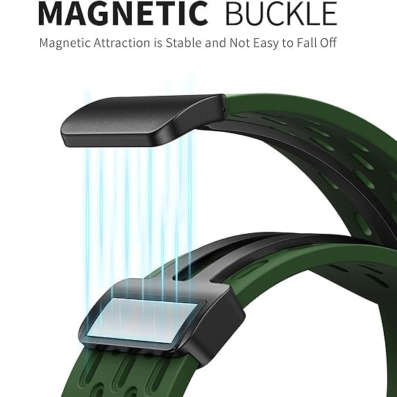 Soft Silicone Magnetic Buckle Breathable Sport For Apple Watch - iCase Stores
