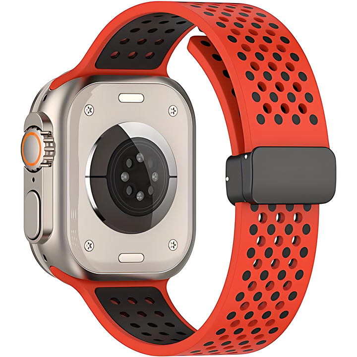Magnetic Silicone Breathable Strap for Apple Watch - iCase Stores