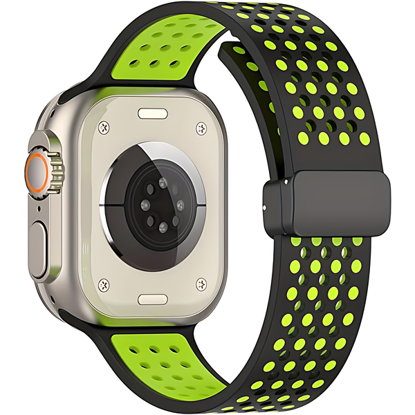 Magnetic Silicone Breathable Strap for Apple Watch - iCase Stores