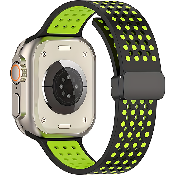 Magnetic Silicone Breathable Strap for Apple Watch - iCase Stores