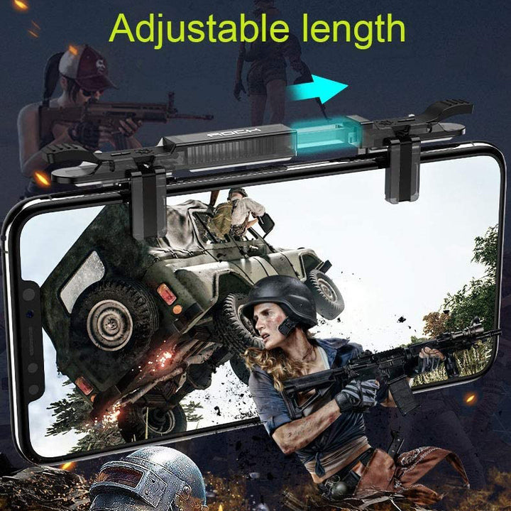 Rock Retractable Shooting Game Controller Gaming-Trigger For PUBG - iCase Stores