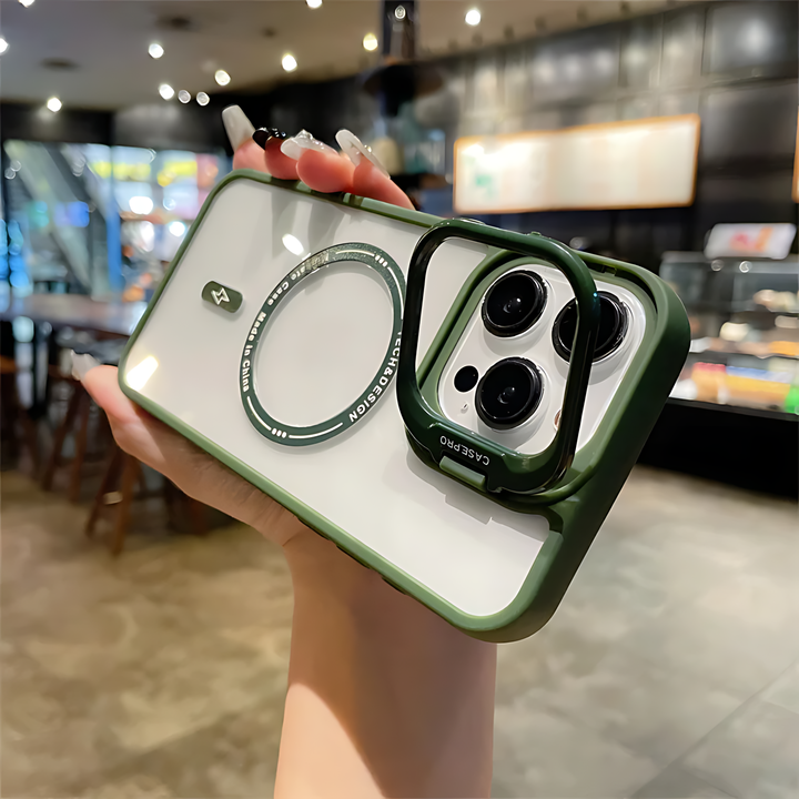 Clear Magnetic Case with Lens Holder - iCase Stores