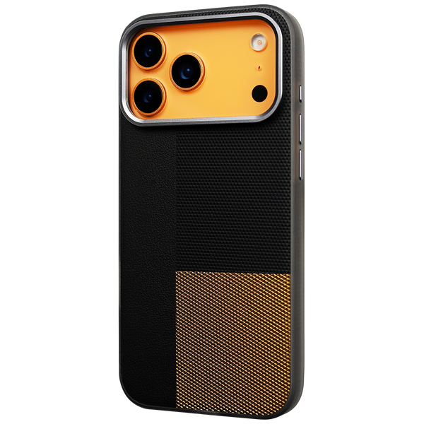 Color Block Textured Case for iPhone 17 Pro Max