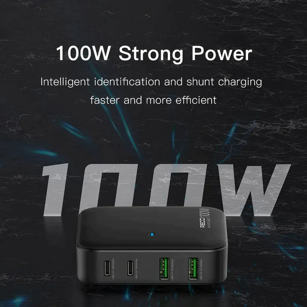Recci GAN 100W Desktop Charger