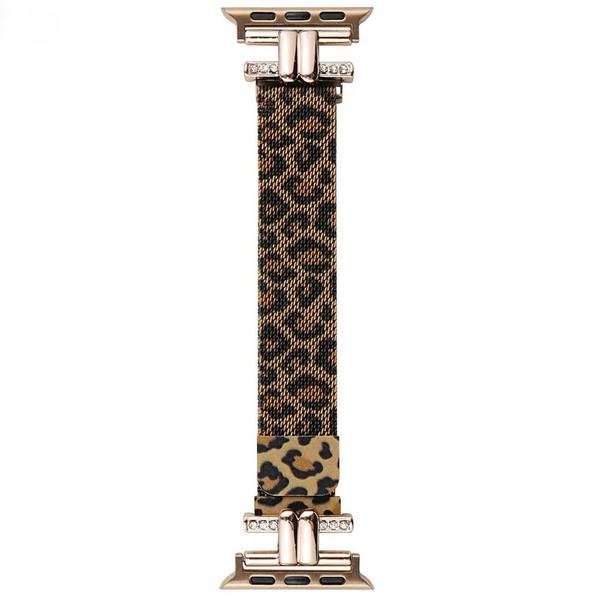 Recci Leopard Milanese Magnetic Bracelet for Apple Watch