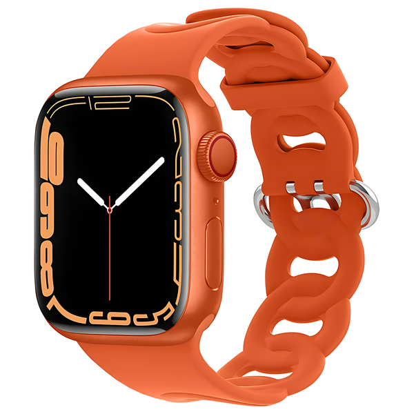 Ring Soft Silicone Strap with Secure Buckle for Apple Watch - iCase Stores