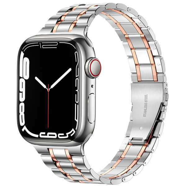 Metal Stainless Steel Gradient Color Band for Apple Watch