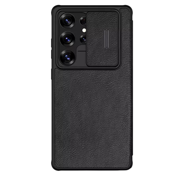 Nillkin Qin Pro Leather Wallet With Camera Flip Case For Samsung