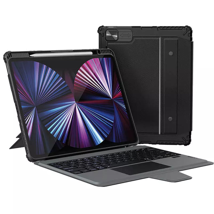 Nillkin Bumper Combo Backlit Keyboard Case for Apple iPad Air 10.9 2020 / Air 4 / Air 5 / Pro 11 2020 / 2021 / 2022 - iCase Stores