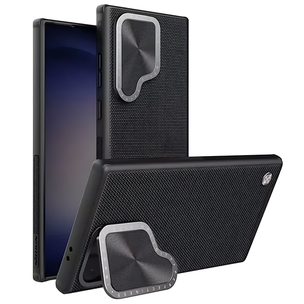 Nillkin Textured Prop Magnetic Fiber Nylon Case for Samsung
