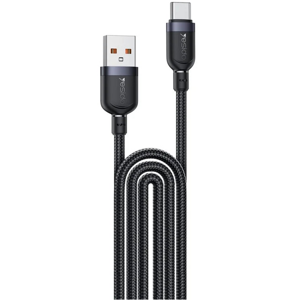 Yesido CA134C 3M USB-A to USB-C 18W Fast Charging Nylon Braided Cable