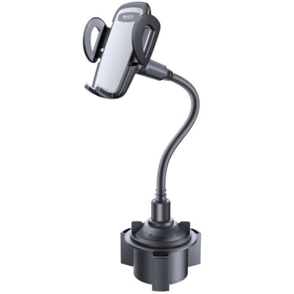 Yesido C112 Auto-Lock Car Cup Phone Holder with Adjustable Long Arm