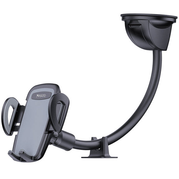 Yesido C108 Auto-Lock Windshield Phone Holder with Long Flexible Arm