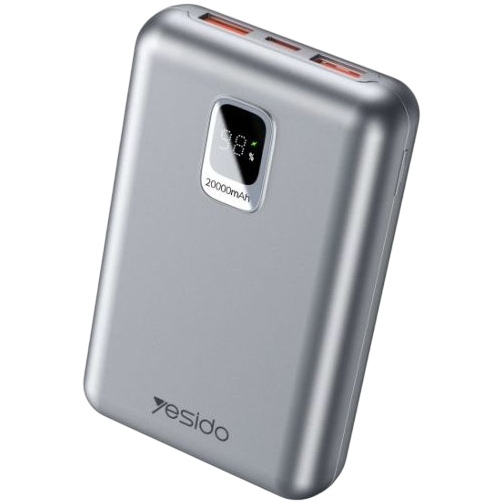 Yesido 20000mAh \ 22.5W Power Bank with LED Display Fast Charging