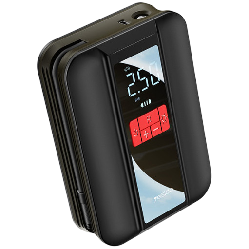 Yesido Portable Wireless Car Air Pump 4000mAh LED Display & Fast Inflation