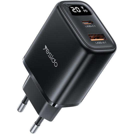 Yesido 20W Dual-Port Quick Charger