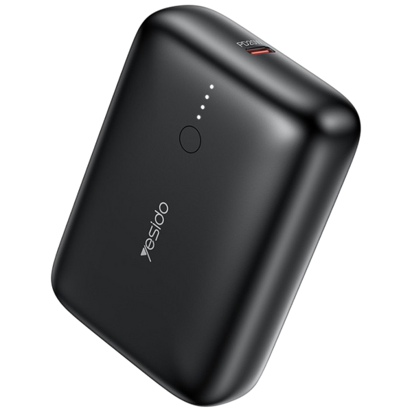 Yesido Mini 10000mAh \ 22.5W  Power Bank with Fast Charging, USB-C & USB-A Output