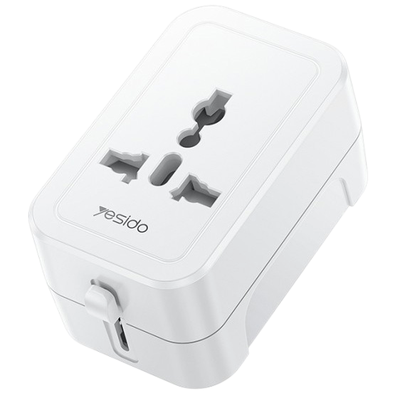 Yesido 1380W Universal Multi Plug Adapter Converter