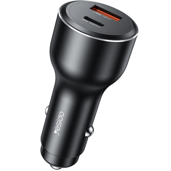 Yesido Super Fast 118W Dual Port Car Charger