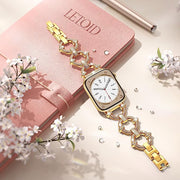 Jewelry Metal with Bling Diamond Rhinestone Strap for Apple Watch