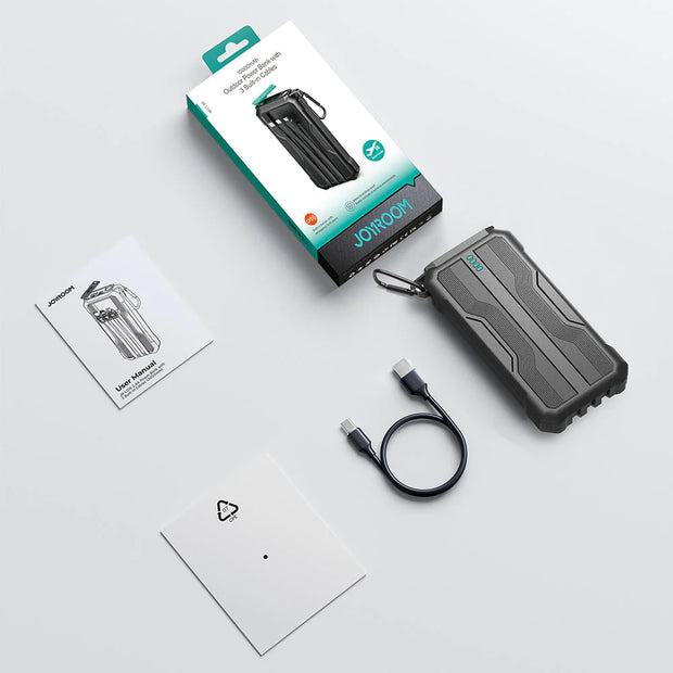 Joyroom 3 In 1  Power Bank with Built in Cables 10000mAh