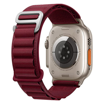 Alpine Loop Apple Watch Band - Red Wine - iCase Stores