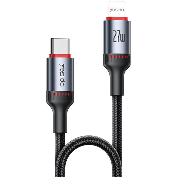 Yesido CA184 Type-C to Lightning 27W Fast Charging Cable