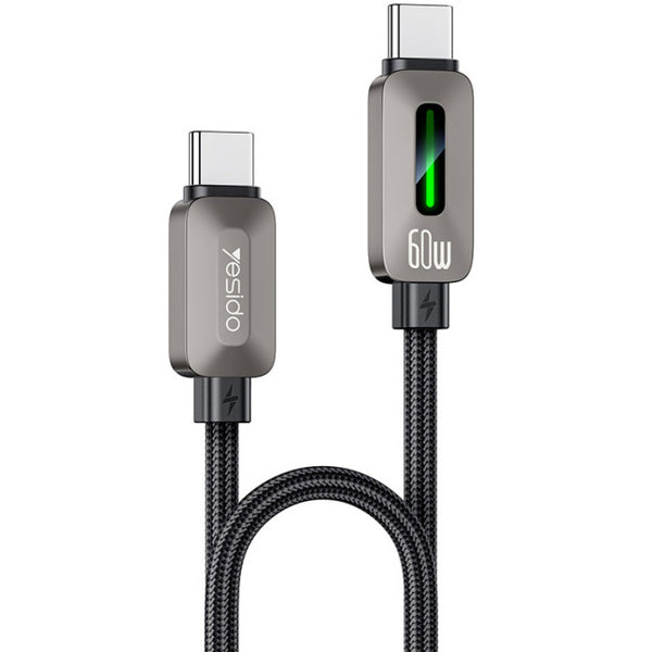 Yesido CA198 Type-C to Type-C 60W Fast Charging Cable