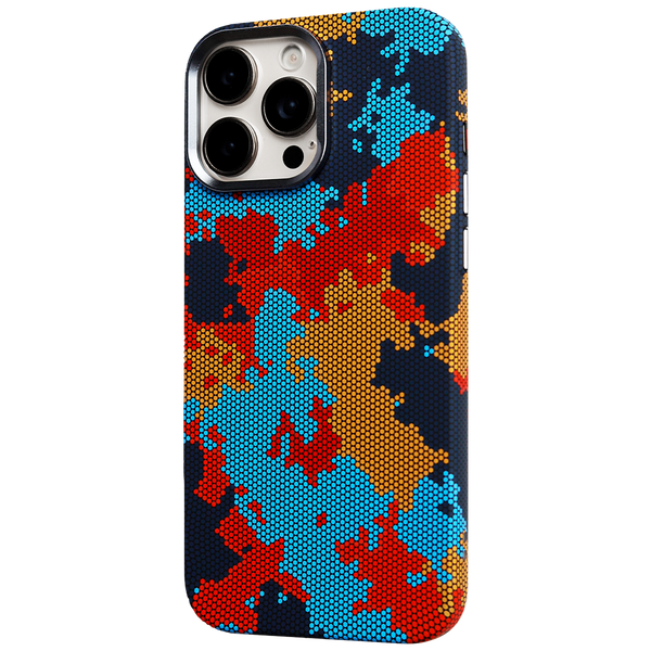 Carbon Pattern Shockproof MagSafe Case
