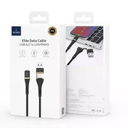 WIWU Elite Data Cable USB-A & Type-C to Lightning 1.2m/ 3A