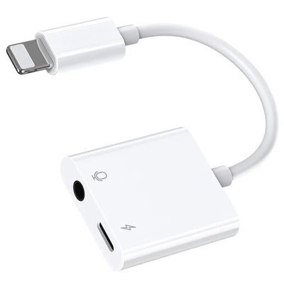 Joyroom Lightning to 3.5mm + Lightning Adapter (Support Calls)