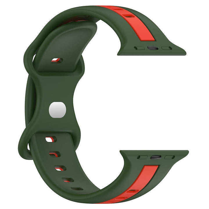 Nail Buckle Two-Color Watch Band For Apple Watch - iCase Stores