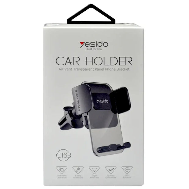 Yesido Air Vent Transparent Car Holder - iCase Stores