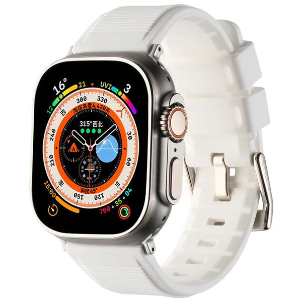 Rugged Silicone Band for Apple Watch - iCase Stores
