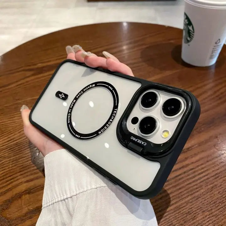 Clear Magnetic Case with Lens Holder - iCase Stores