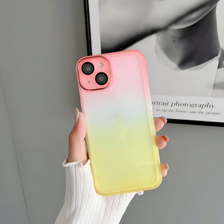 Transparent Gradient Soft TPU Phone Case - iCase Stores