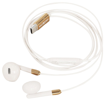 MOXOM Metal Stereo Earphones with Type-C Connector