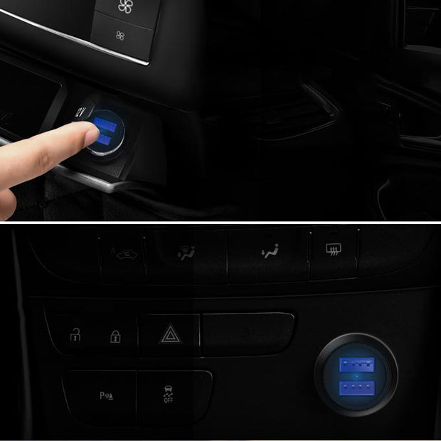Yesido double USB port Fast car charger 3.4A