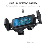 Yesido Air Vent Cell Phone Holder Center Console Hands Free Built-In 200mAh