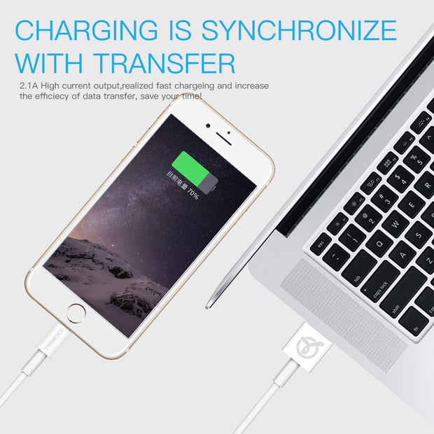 Yesido Lightning Data Cable 2.4A