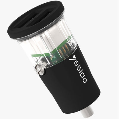 Yesido double USB port Fast car charger 3.4A