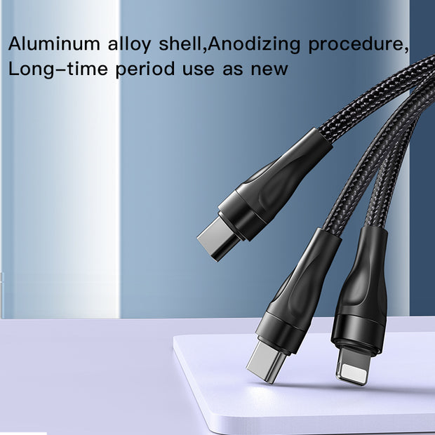 Yesido 4 In 1 Type-C to 4 Ports Charging Cable 4A