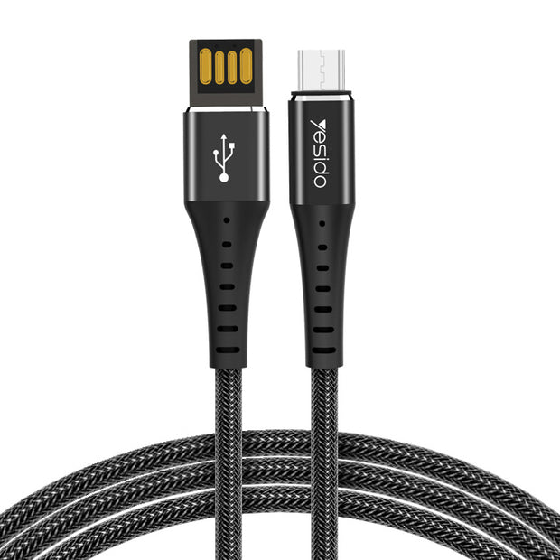 Yesido Double Side Plug  Data Cable 1.2m