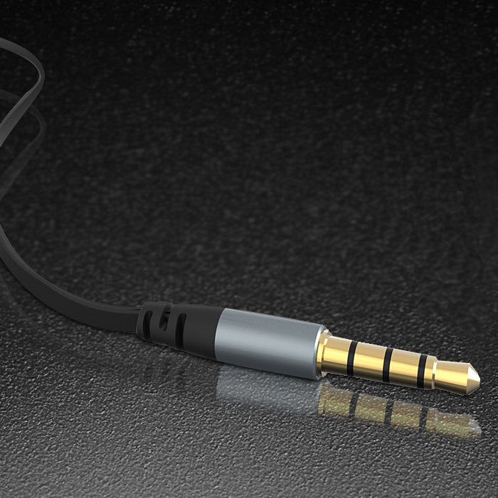 Yesido Stereo Noise Cancelling Earphones With Microphone 3.55mm - iCase Stores