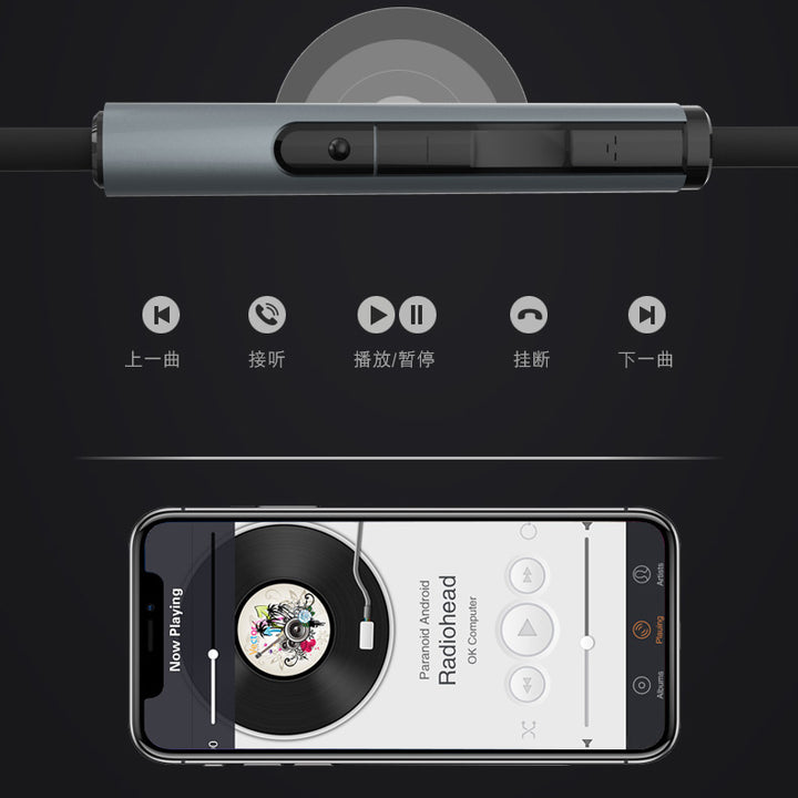 Yesido Stereo Noise Cancelling Earphones With Microphone 3.55mm - iCase Stores