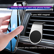 Yesido Magnetic L- Shape Air Vent Clip Car Holder
