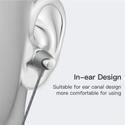Yesido Metal Personality Earphone Universal Wire Control With Mic