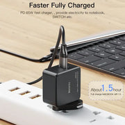 Yesido GaN 65W USB-C Mini Quick Charger