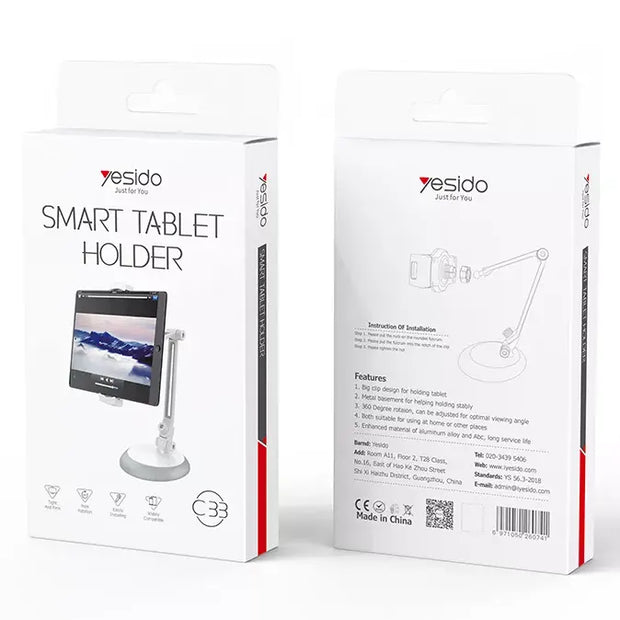 Yesido Smart Adjustable Stand for Tablet & Phone.